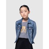 Gap Kız Çocuk Mavi Icon Denim Washwell™ Ceket - XS
