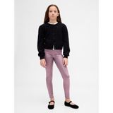 Gap Kız Çocuk Mor Shine Leggings Tayt - XL