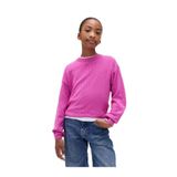 GAP Kız Çocuk Pembe CashSoft Relaxed Pointelle Kazak