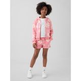 Gap Kız Çocuk Pembe Gap Logo Fransız Havlu Kumaş Pull-On Şort - 12 Yaş