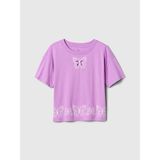 Gap Kız Çocuk Pembe Grafikli T-Shirt - XL