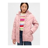 GAP Kız Çocuk Pembe Kıvrımlı Şişme Mont