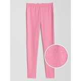 Gap Kız Çocuk Pembe Pırıltılı Streç Jarse Tayt - 2XL
