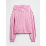 Gap Kız Çocuk Pembe Relaxed Cozy-Rib Sweatshirt - 12 Yaş