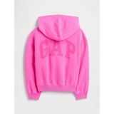 Gap Kız Çocuk Pembe Relaxed Gap Logo Sweatshirt