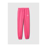 GAP Kız Çocuk Pembe Relaxed Logo Jogger Eşofman Altı