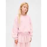 Gap Kız Çocuk Pembe Süslü Dolman Sweatshirt - 14 - 16 Yaş