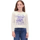 Gap Kız Çocuk Relaxed Grafik Logo T-Shirt -817650 - Beyaz - M