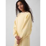 Gap Kız Çocuk Sarı Vintagesoft Wedge Crewneck Sweatshirt - 4 - 5 Yaş