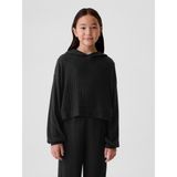 Gap Kız Çocuk Siyah Cozy Softspun Sweatshirt - XS