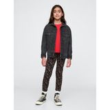 Gap Kız Çocuk Siyah Desenli Legging Tayt - XS