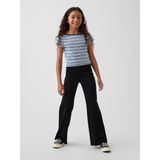 Gap Kız Çocuk Siyah Foldover Flare Leggings Tayt - 10 Yaş