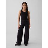 Gap Kız Çocuk Siyah Performans Wide-Leg Leggings Tayt - 4 - 5 Yaş