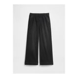 GAP Kız Çocuk Siyah Pull-On Wide-Leg Jean Pantolon