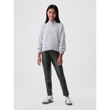 Gap Kız Çocuk Siyah Suni Vegan Deri Legging Tayt - XS
