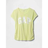 Gap Kız Çocuk T-Shirt V-Logo Sıde Ruched Tee