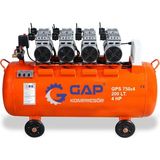 GAP KOMPRESÖR 2 Yıl Gap | 200 Lt Sessiz ve Yağsız Hava Kompresörü 700-1000 Watt 3 ve Üstü 550-600