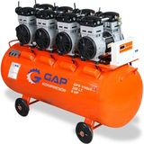 GAP KOMPRESÖR Gps 1100X4 | 200 Lt Sessiz ve Yağsız Hava Kompresörü