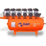 GAP Kompresör Sessiz ve Yağsız Hava Kompresörü 300 Lt 9 Hp