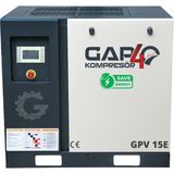 GAP Kompresör Vidalı Inventörlü Hava Kompresörü 15 Hp (Tek Makine)