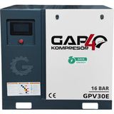 GAP Kompresör Vidalı Inventörlü Hava Kompresörü 16 Bar 30 Hp