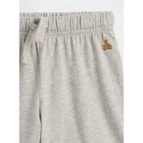 Gap Lastikli Bel Normal Gri Melanj Erkek Çocuk Şort 870741002 - 2 Yaş