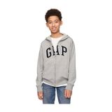 Gap Logo Relaxed Fermuarlı Sweatshirt - 743966-10006 Gri