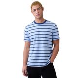 GAP Relaxed Bisiklet Yaka Erkek Mavi Günlük Stil T-Shirt 713826009