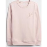 Gap Relaxed Logo 800444 Bisiklet Yaka Fleece Sweatshirt Kadın Sweatshirt