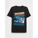 Gap Siyah Erkek Çocuk Baskılı T-Shirt 884922001 - 12 - 13 Yaş