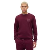 Gap V-Lw Db Fleece Erkek Sweatshirt 645634011,Kırmızı Xl