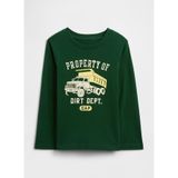 Gap Yeşil Erkek Çocuk Baskılı T-Shirt 791322002