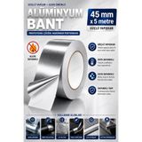 garaccu Alüminyum Yanmaz Folyo Bant Tamir Soba Aspiratör Boru Bandı 5 Metre