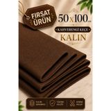 garaccu Kahverengi Kalın Keçe Kumaş 3 Mm Kalınlığında (50 X 100 Cm) Kalın Rulo Keçe