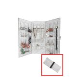 garaccu Katlanabilir Seyahat Takı Çantası Cüzdanı Düzenleyici Organizer Gri
