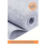 garaccu Kırçıllı Gri Kalın Keçe Kumaş (50x100 cm) Kalın Rulo Keçe