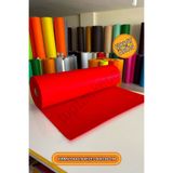 garaccu Kırmızı Kalın Keçe 1 Metre, 100x100 cm Ölçülerinde