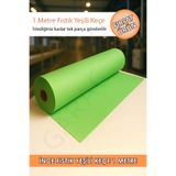 garaccu Metrelik Ince Keçe Kumaş 1 Mm Fıstık Yeşili - 1 Metre (100 Cm X 100 Cm)