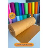 garaccu Metrelik İnce Yumuşak Keçe Kumaş 1 mm Açık Kahverengi - 1 Metre (100 cm x 100 cm)