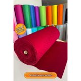 garaccu Metrelik Ince Yumuşak Keçe Kumaş 1 Mm Bordo - 1 Metre (100X100 CM), Bordo Keçe