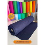 garaccu Metrelik Ince Yumuşak Keçe Kumaş 1 Mm Lacivert - 1 Metre (100X100 CM), Lacivert Keçe, Ince Keçe