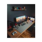 garaccu Ofis Çalışma Masası Için Keçeden Masa Mouse Matı Pad 60x160 Cm Gri (ÖZEL ÖLÇÜ)
