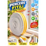 garaccu Pencere ve Kapı Fitili Bandı Yapışkanlı 2'li Kanal 1 Metre = Toplam 2 Metre Yapar - Soğuk İzolasyon Kauçuk Bant