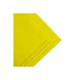 garaccu Sarı Kalın Keçe Kumaş 3 Mm Kalınlığında (50 X 100 Cm) Kalın Rulo Keçe