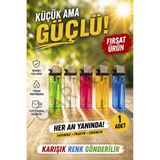 garaccu Şeffaf Taşlı Çakmak Doldurulabilir 1 Adet