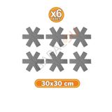 garaccu Tava Tencere ve Borcam Koruyucu Çizdirmez Keçe 6'lı Set 30X30 cm