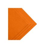 garaccu Turuncu Kalın Keçe Kumaş 3 Mm Kalınlığında (50 X 100 Cm) Kalın Rulo Keçe