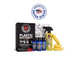 garage bulls GarageBulls Plastik Yenileyici & Onarıcı Seramik Kaplama 3'lü Set (3x40 ml) + SpeedWax Hızlı Cila Hediyeli