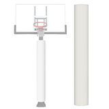 Garaj, bodrum ve basketbol için köpük direk koruma dolgusu. Garaj, bodrum ve basketbol için köpük direk koruyucu dolgu. Basketbol potaları için güvenlik dolgusu, yuvarlak pençe
