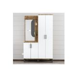 Garaj Home Aynalı Raflı Ayakkabılık Atlas